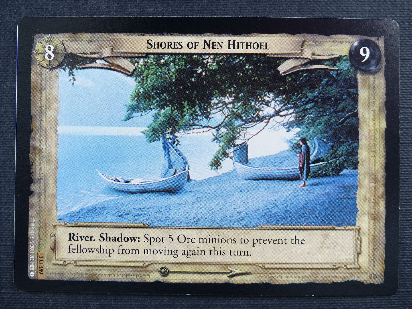 Shores of Neh Hithoel 1 U 359 - LotR Cards #2WY