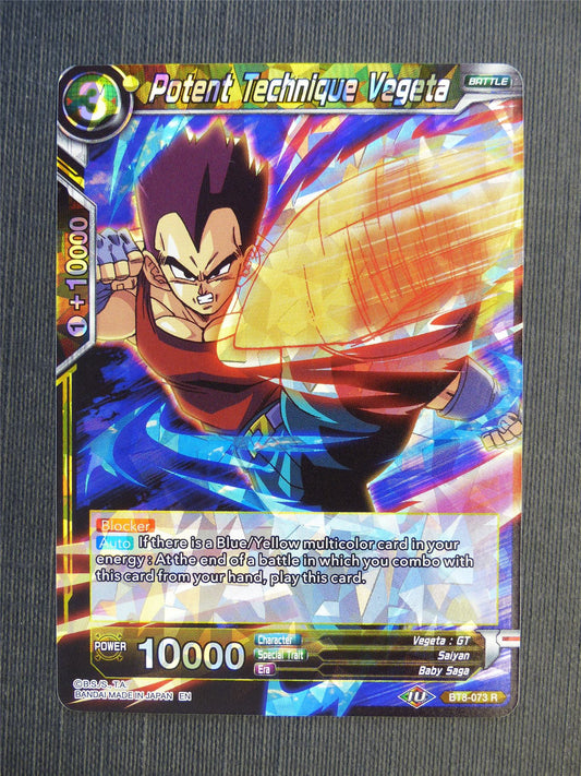 Potent Technique Vegeta R - Dragon Ball Super Cards #6AM