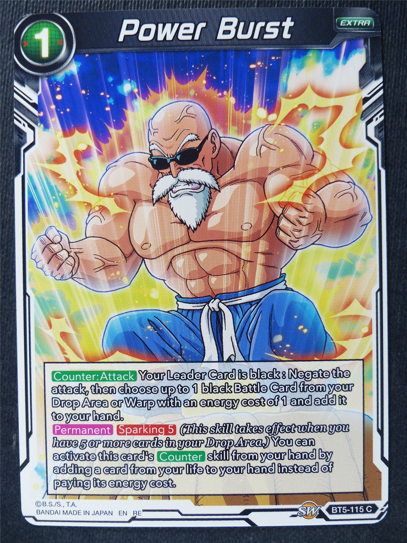 Power Burst - Mythic Booster - Dragon Ball Super Card #44V