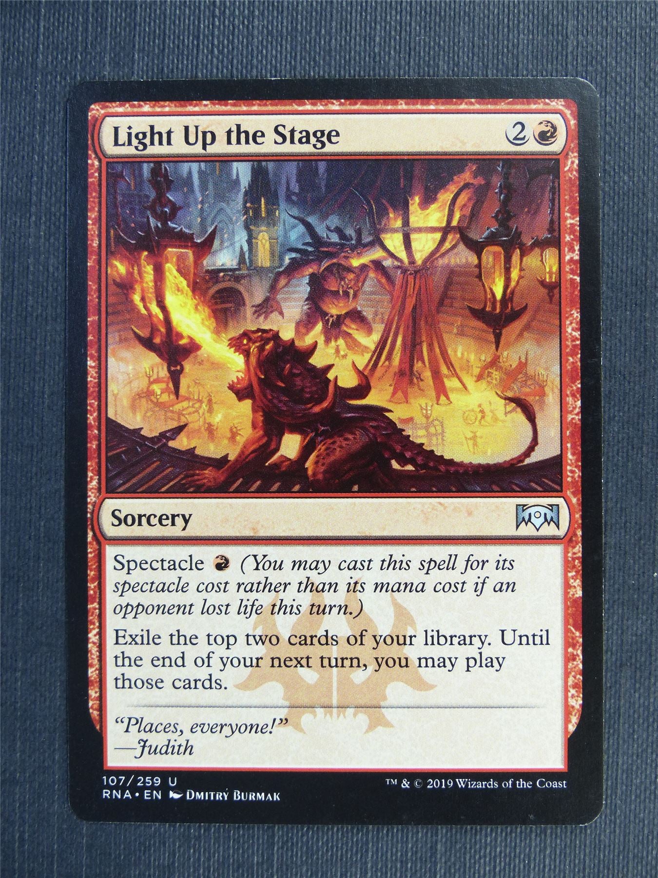 Light Up the Stage - Mtg Magic Cards #4CE