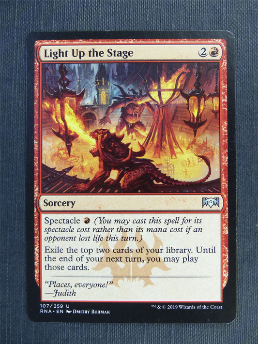 Light Up the Stage - Mtg Magic Cards #4CE
