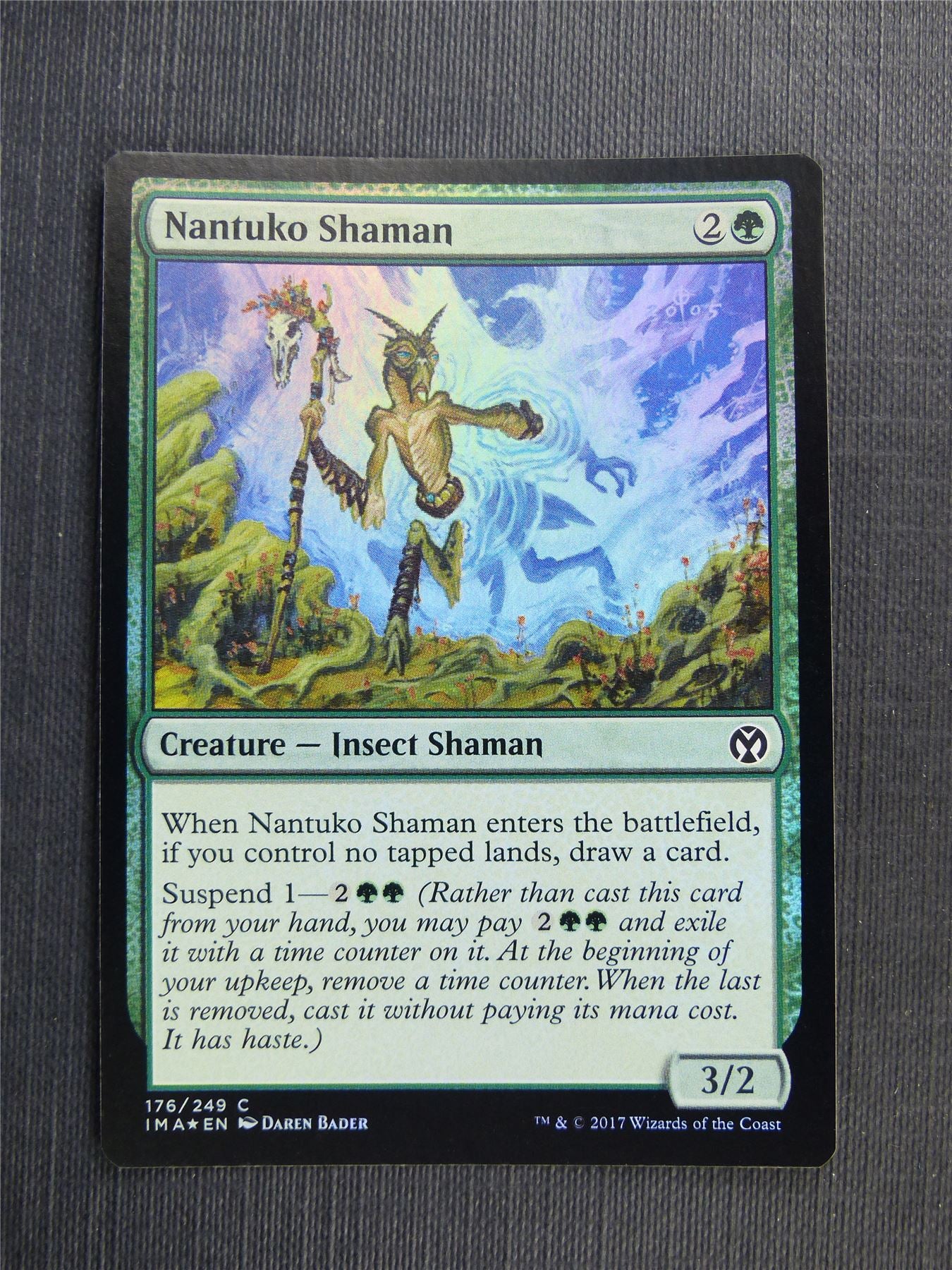 Nantuko Shaman Foil - Mtg Magic Cards #56M
