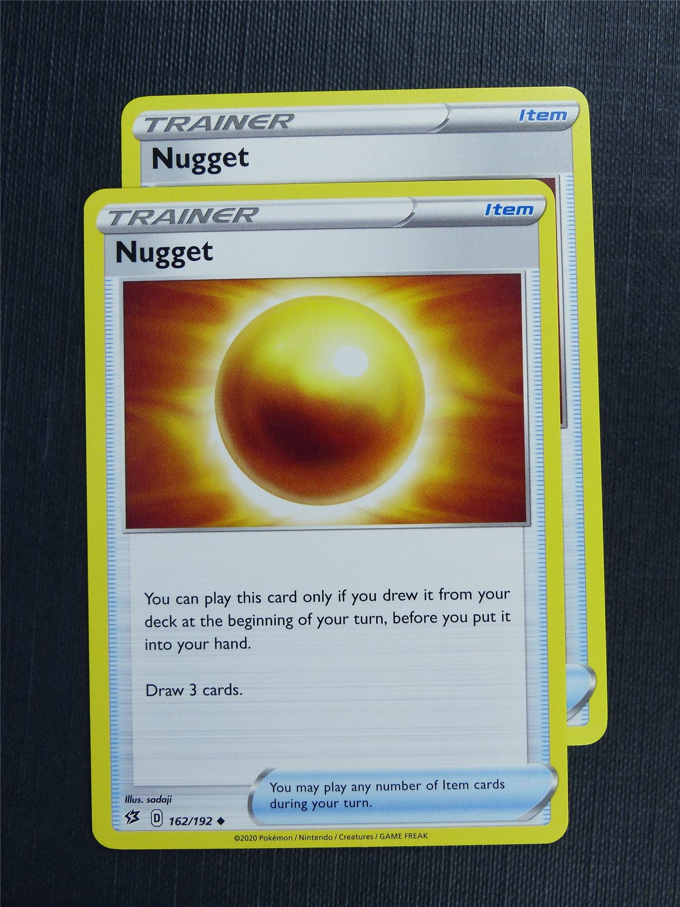 Nugget 162/192 x2  - RCL - Pokemon Card #3K4