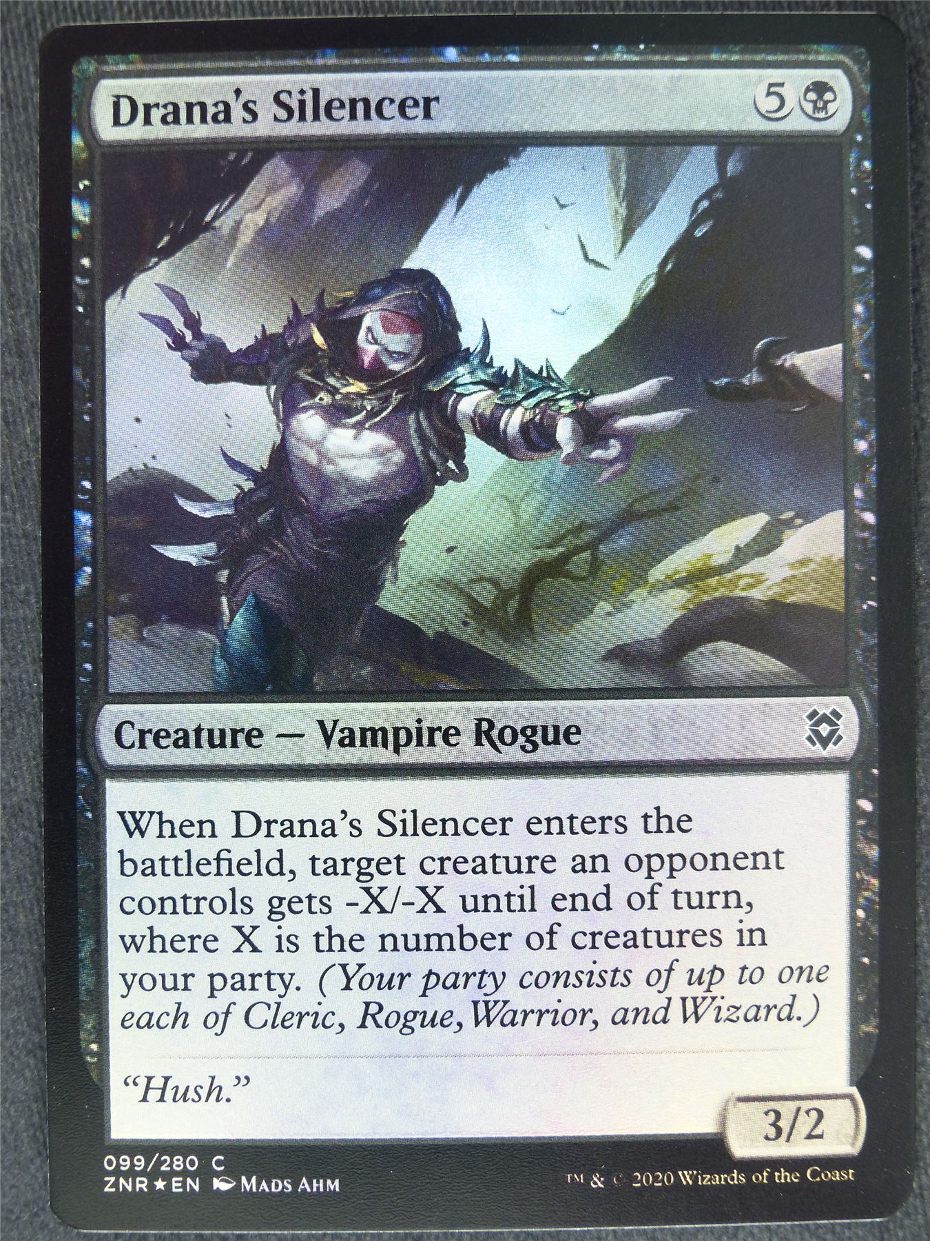 Drana's Silencer Foil Mint - Mtg Magic Cards #2S