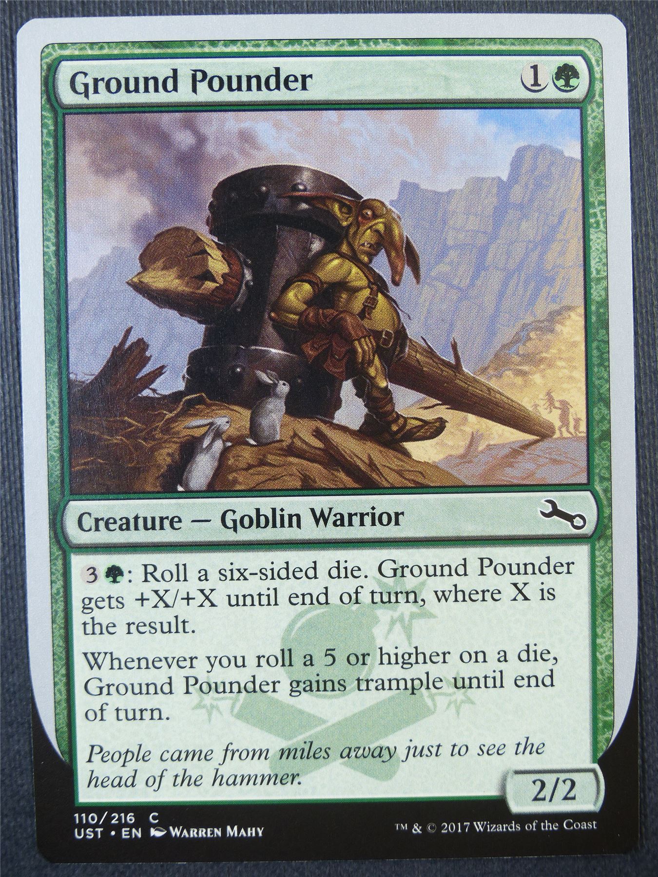 Ground Pounder - Unstable - Mtg Card #5P8