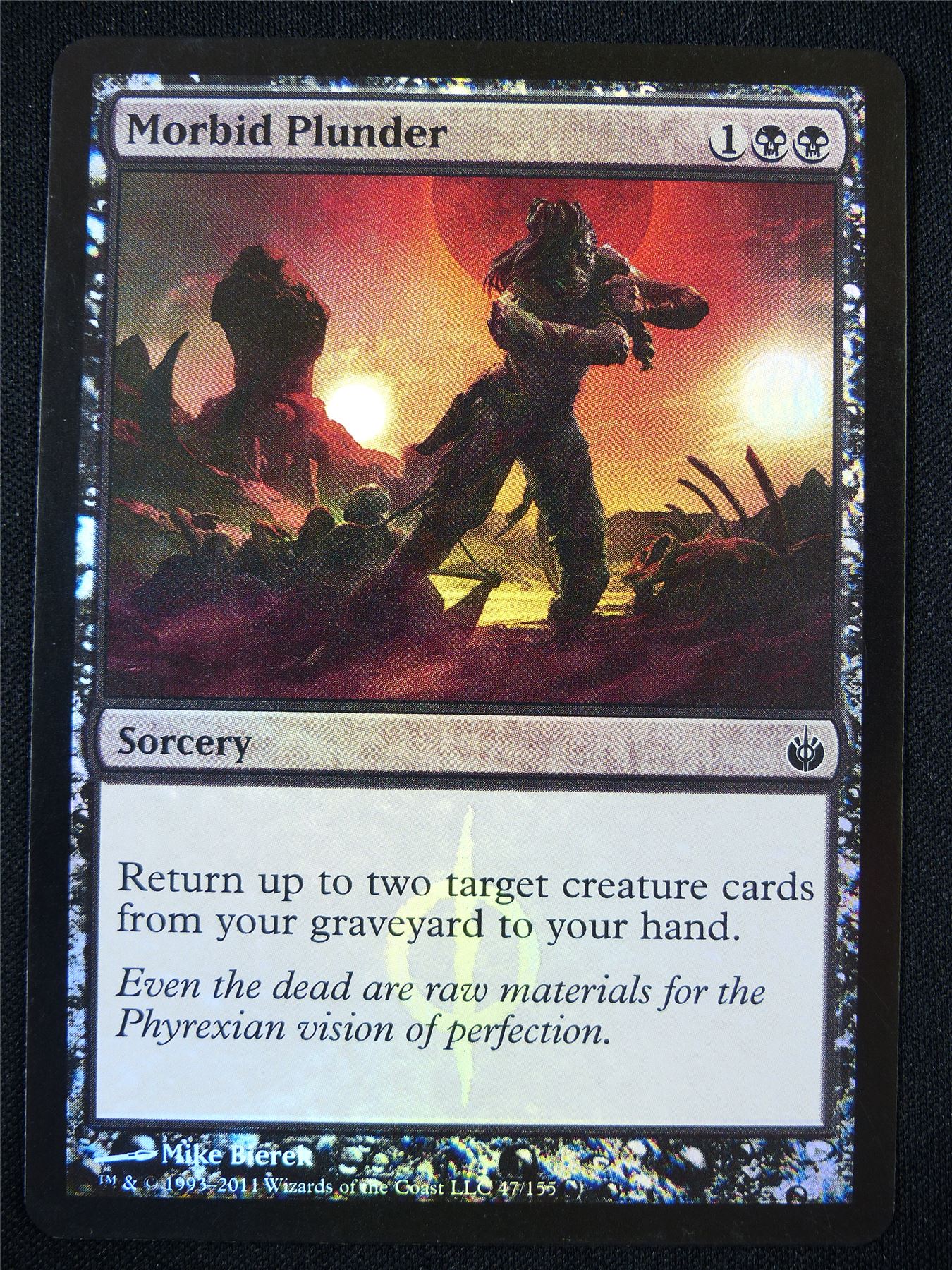 Morbid Plunder Foil - Mtg Card #20J