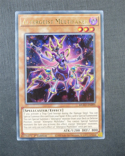 Altergeist Multifaker MGED Rare 1st Ed - Yugioh Card #5DS