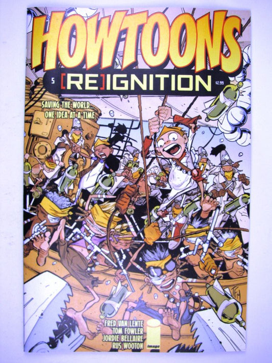 Image Comics: HOWTOONS REIGNITION #5 DECEMBER 2014 #