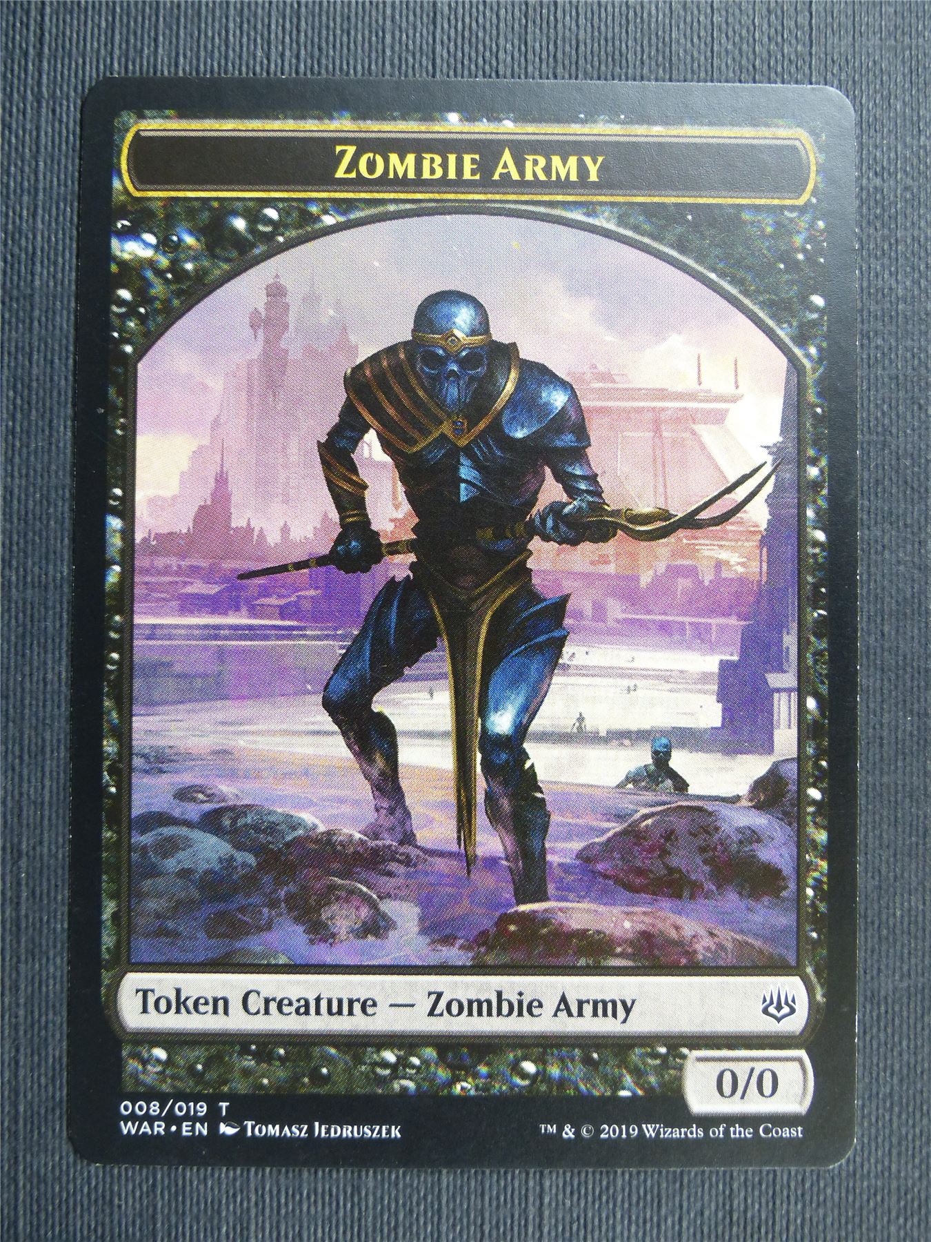 Zombie Army Token - Mtg Magic Cards #46D