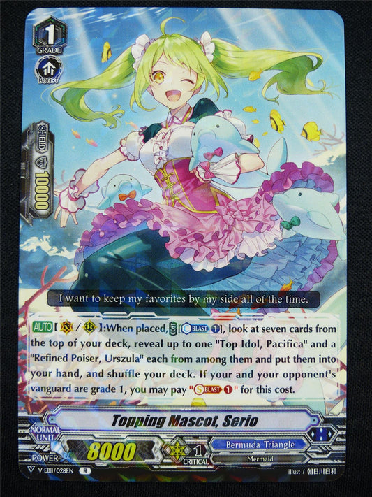 Topping Mascot Serio V-EB11 R - Vanguard Card #V2