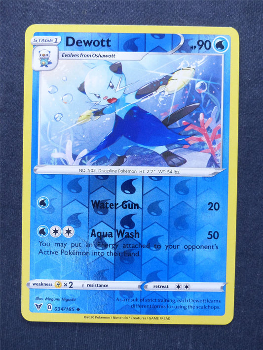 Dewott 034/185 Reverse - Vivid Voltage