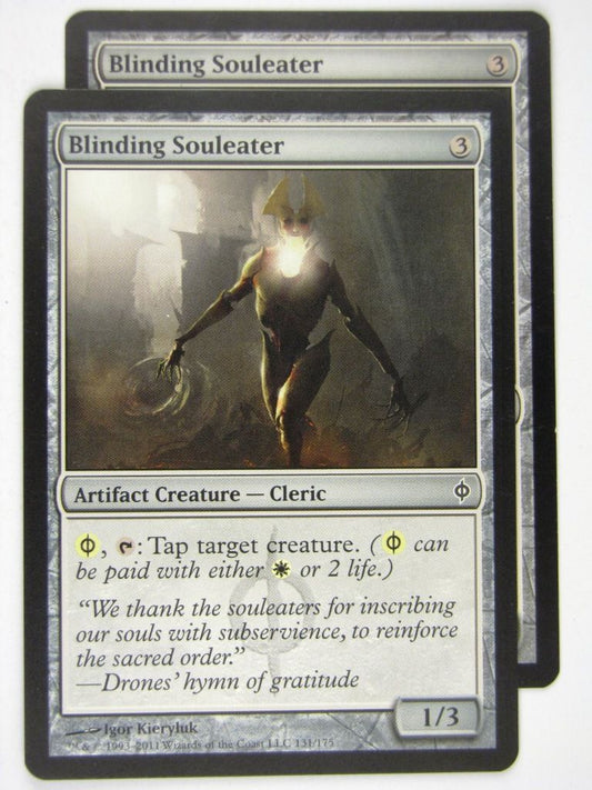 MTG Magic: the Gathering Cards: BLINDING SOULEATER x2: NPH