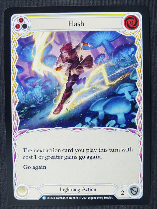 Flash R Yellow - 1st Ed Tales of Aria - Flesh and Blood