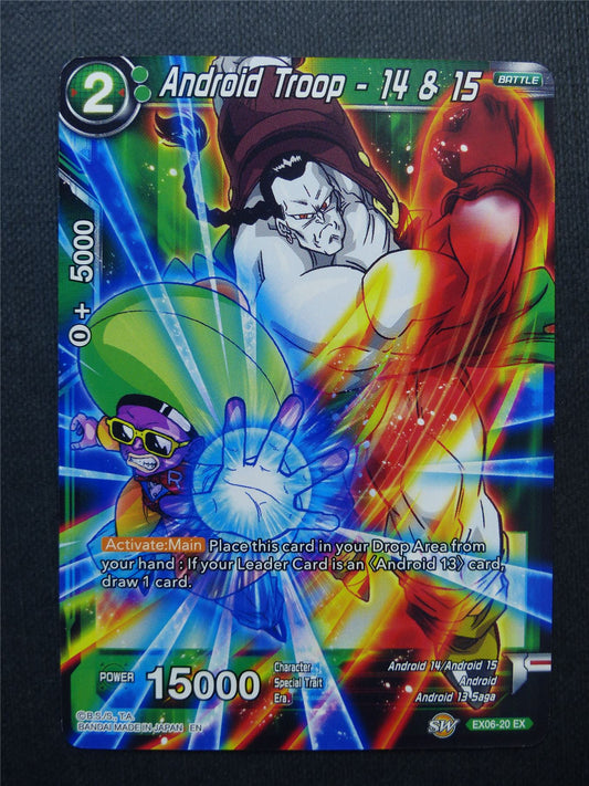 Android Troop - 14 & 15 EX - Dragon Ball Super Cards #1IU