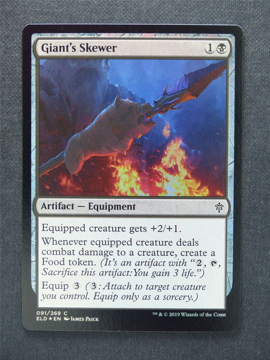 Giant's Skewer Foil - Mtg Magic Cards #P2