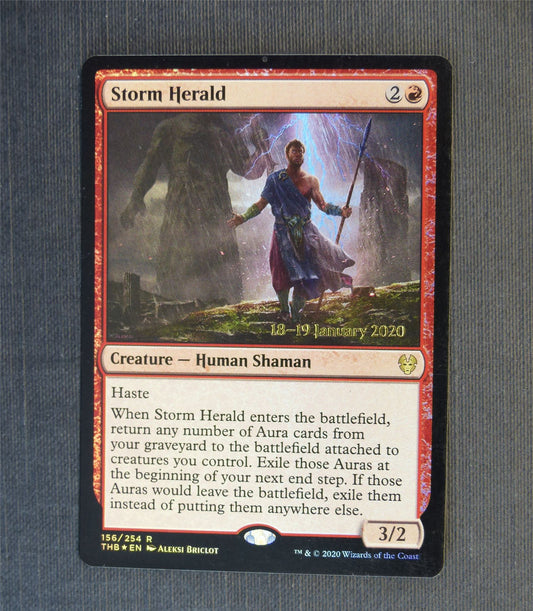 Storm Herald Promo Foil - Mtg Magic Cards #4U6