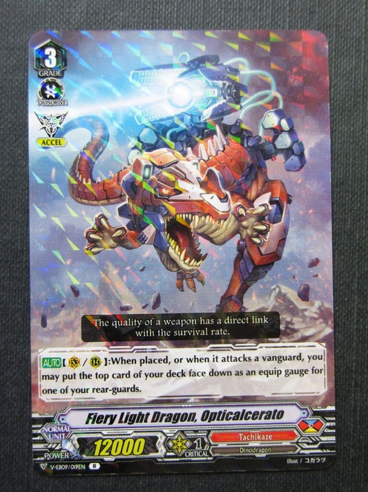 Fiery Light Dragon Opticalcerato V-EB09 R - Vanguard Cards #2C8