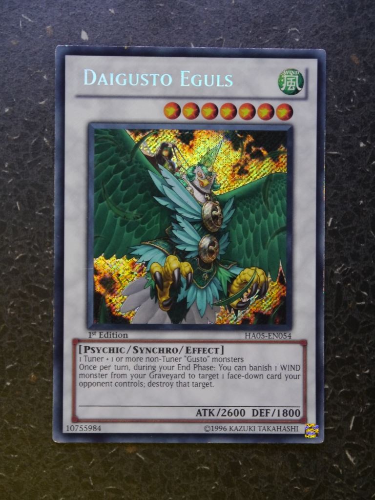 Yugioh Cards: DAIGUSTO EGULS HA05 SECRET  RARE # I81