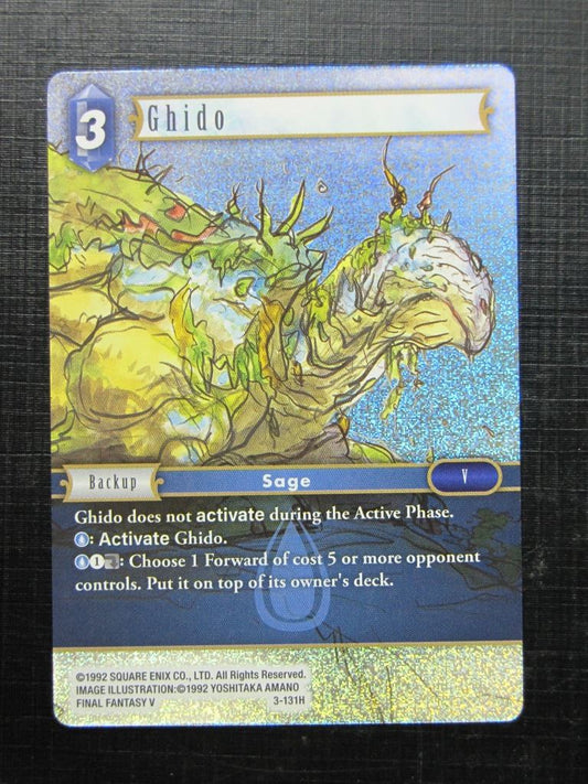 GHIDO 3-131H FOIL - Final Fantasy Card # J9