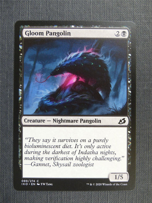 Gloom Pangolin - IKO Mtg Card