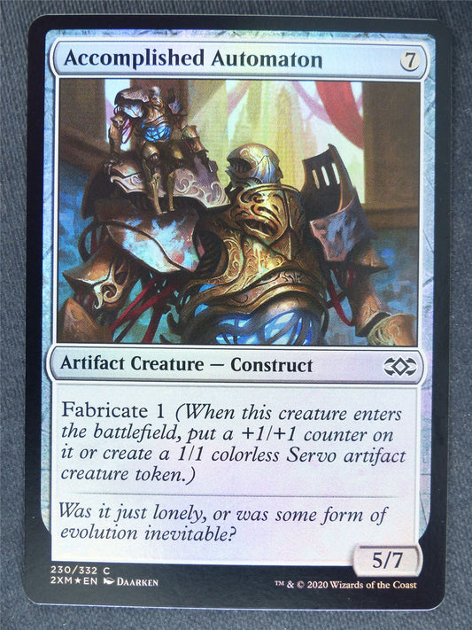 Accomplished Automaton Foil - Mtg Magic Cards #ID