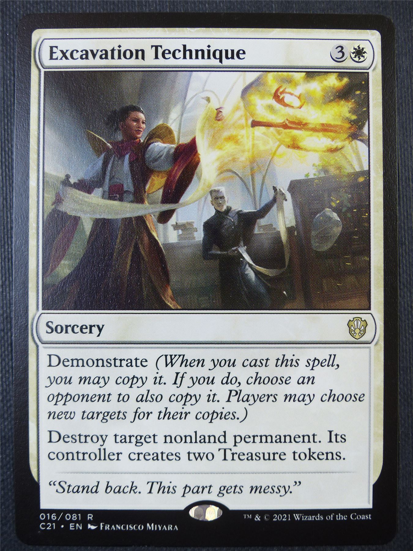 Excavation Technique - Mtg Card #95H