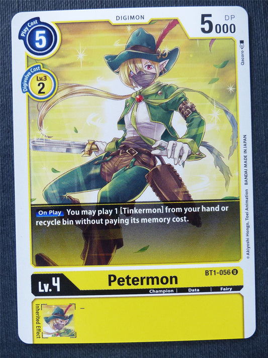 Petermon BT1-056 U - Digimon Cards #RC