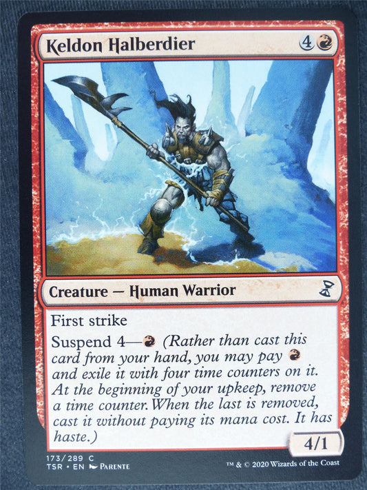 Ikeldon Halberdier - Remastered - Mtg Magic Cards #X3