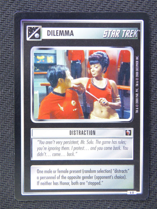 Dilemma Distraction - Star Trek CCG #56R