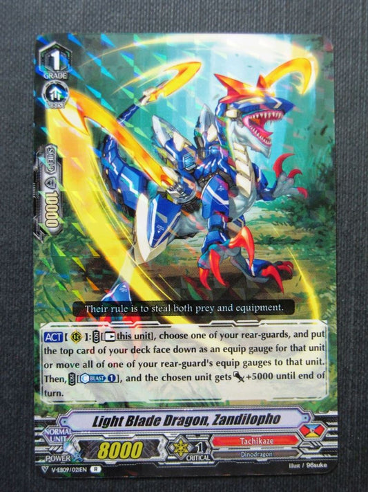 Light Blade Dragon Zandilopho V-EB09 R - Vanguard Cards #2C9