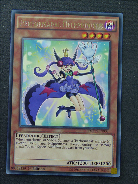 Performapal Helpprincess DOCS Rare - 1st Edition - Yugioh Card #1QJ