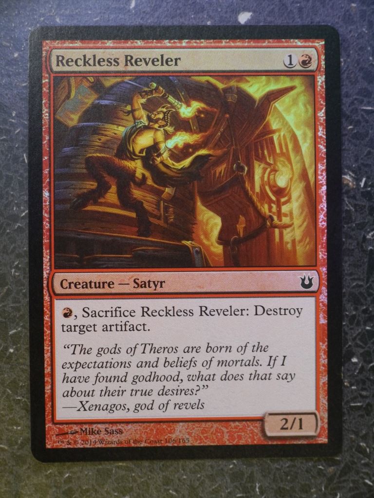 MTG Cards: RECKLESS REVELER FOIL # 5D84