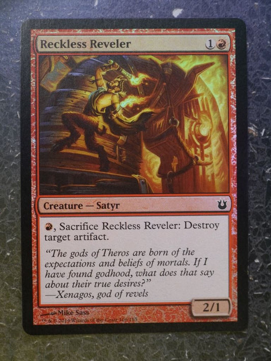 MTG Cards: RECKLESS REVELER FOIL # 5D84