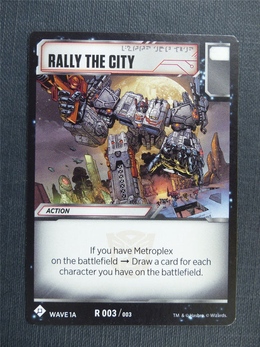 Rally the City R 003/003 - Transformers Cards #24N