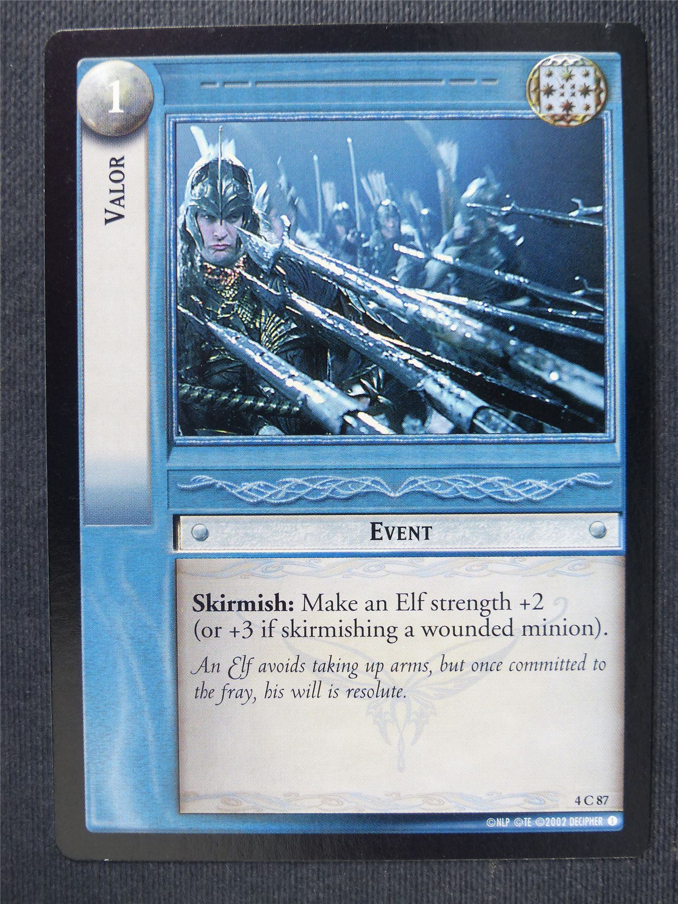 Valor 4 C 87 - LotR Cards #3MX