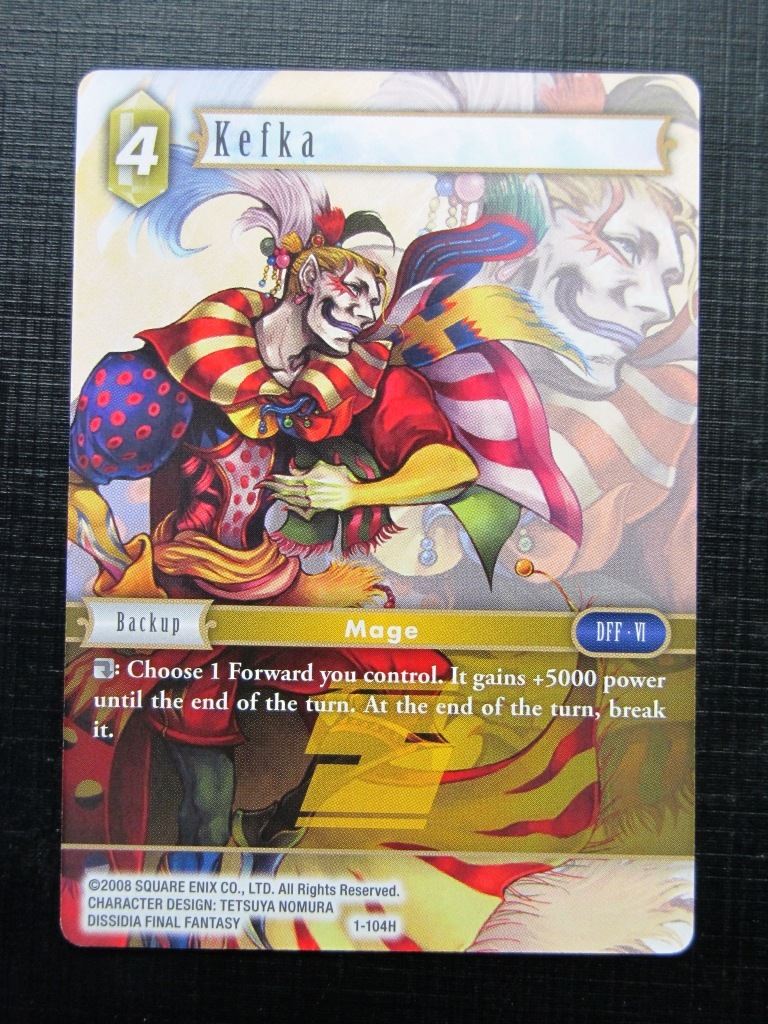 Kefka 1-104h - Final Fantasy Card # 5B44