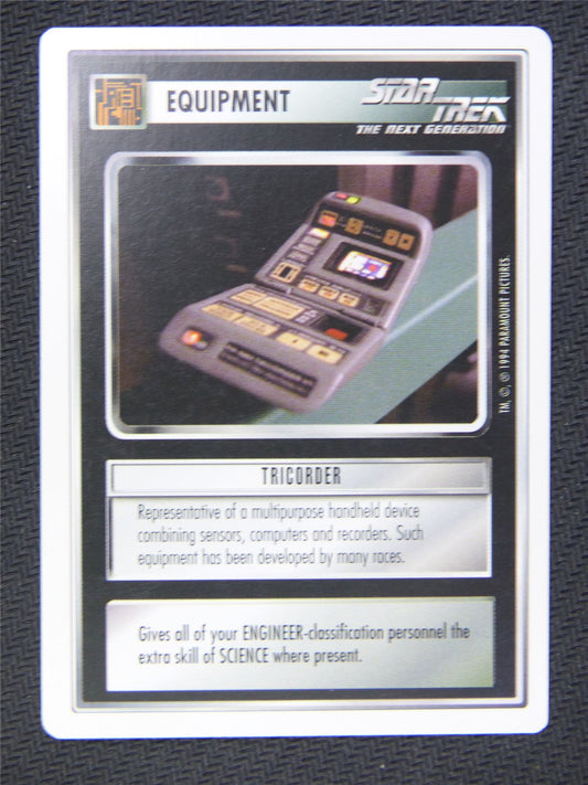 Equipment Tricorder - Star Trek Next Gen Card #4R2