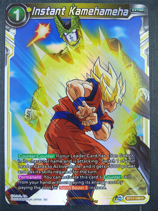 Instant Kamehameha BT17 Foil - Dragon Bal Super Card #8XH