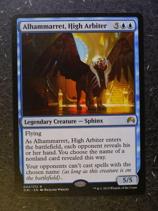 MTG Magic Cards: ALHAMMARRET, HIGH ARBITER # 7G40