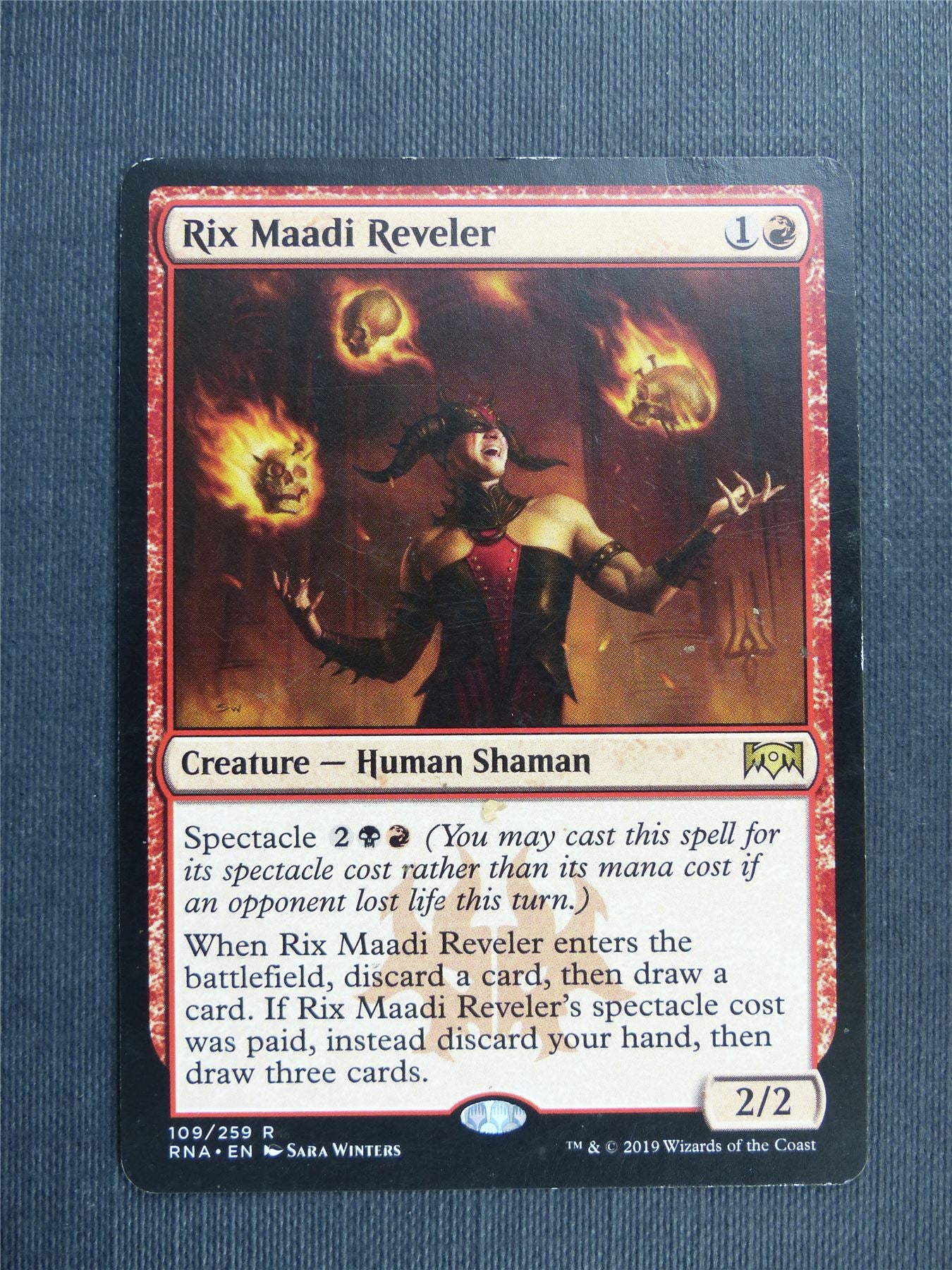 Rix Maadi Reveler - Mtg Magic Cards #48C