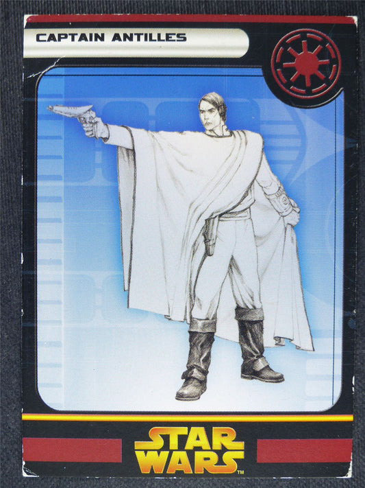 Captain Antilles - Star Wars Miniatures Spare Cards #71