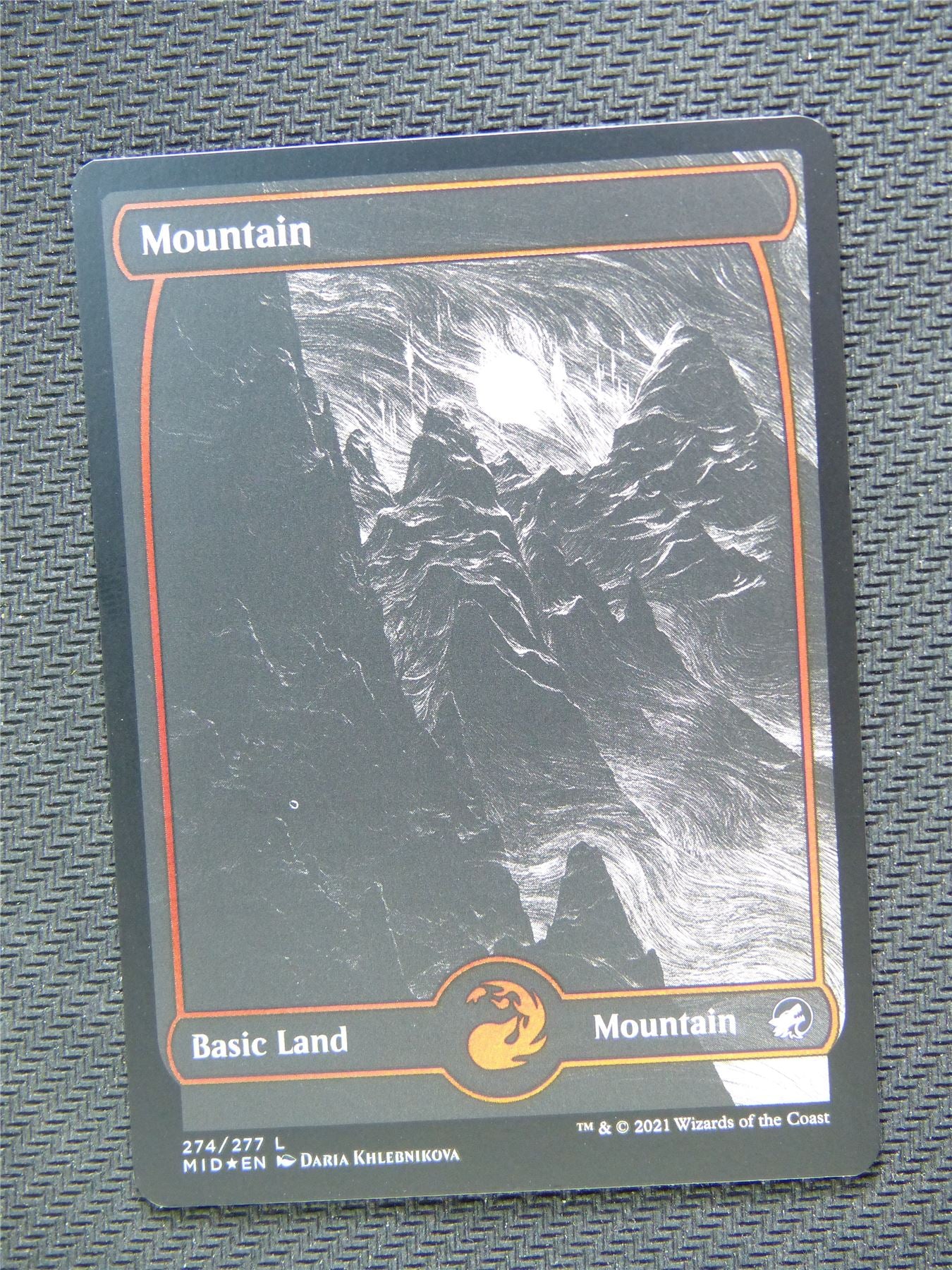 Mountain Basic Land Foil - Innistrad - Mtg Card #3QV