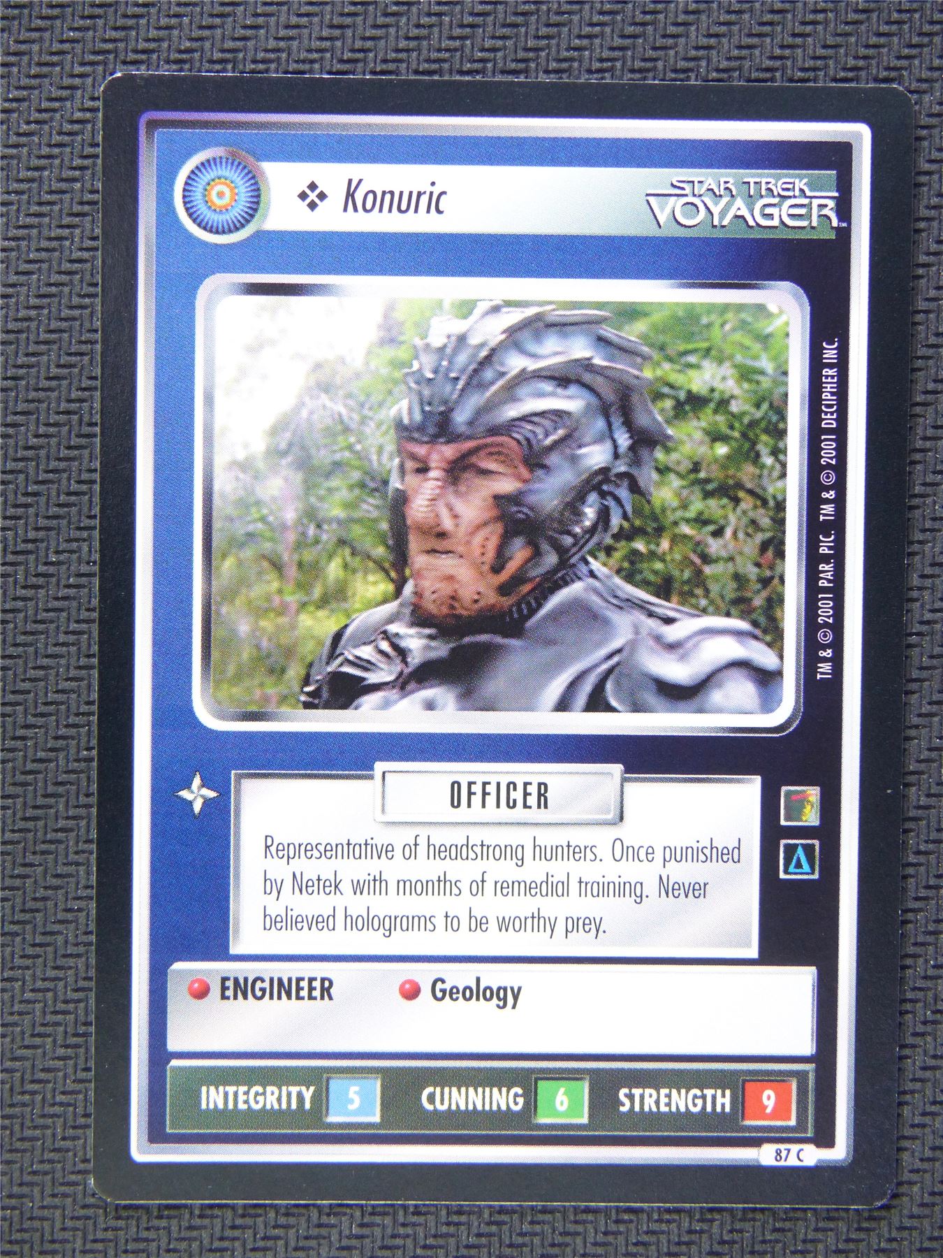 Konuric Black Border - Star Trek CCG Voyager #513