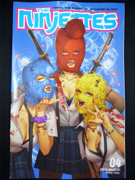 The NINJETTES #4 - Jan 2023 Dynamite Comics #1HA