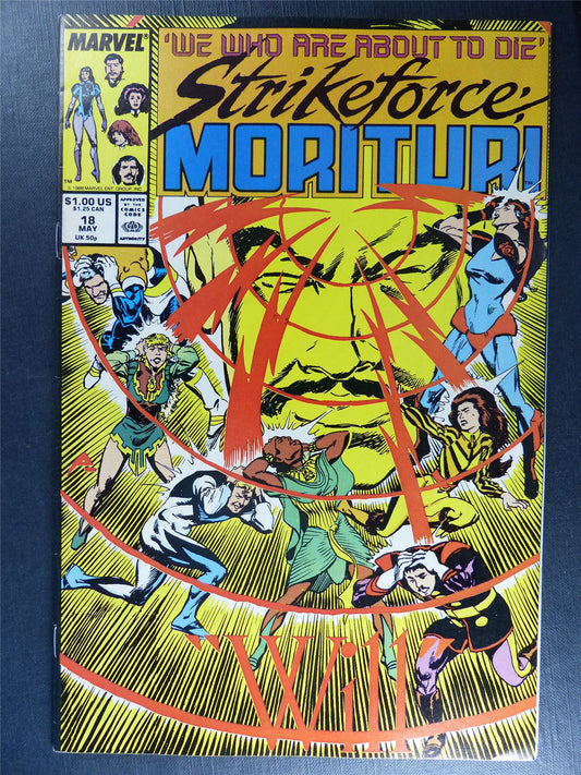 STRIKEFORCE Morituri #18- Marvel Comics #PW