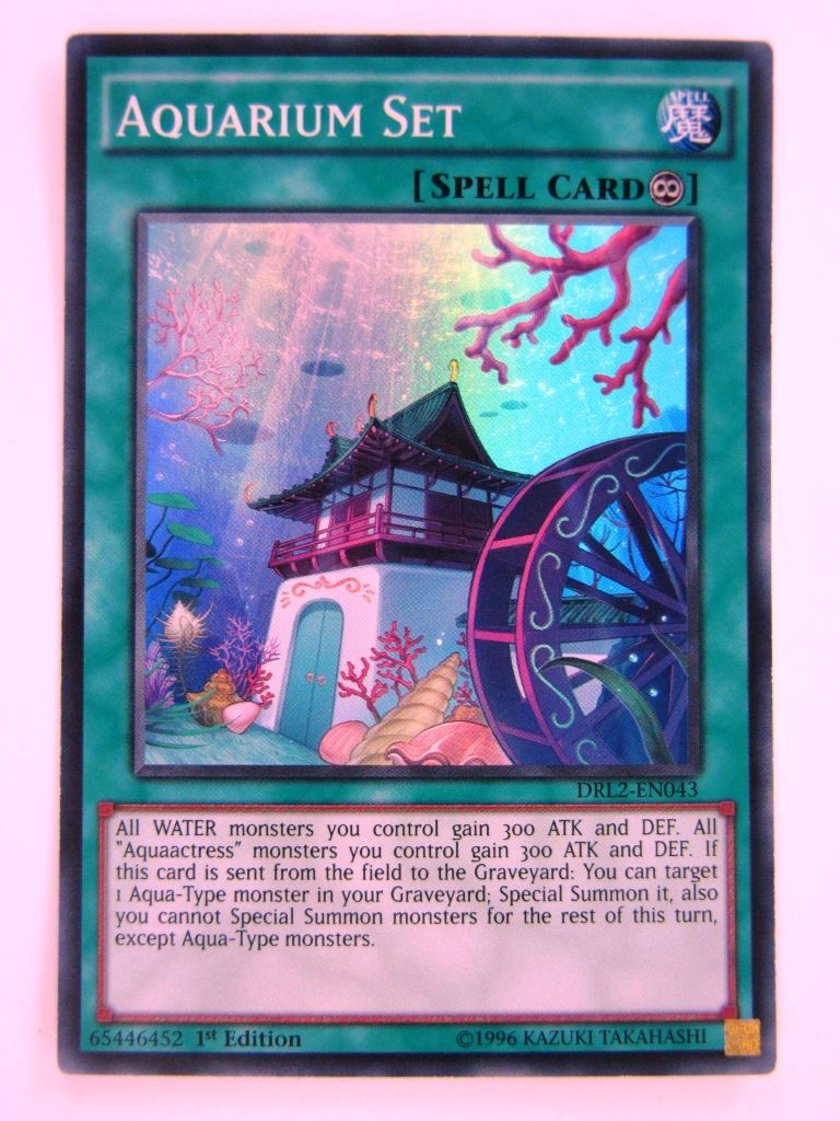 Yugioh Cards: AQUARIUM SET DRL2 SUPER RARE # 2I30 – Archeron