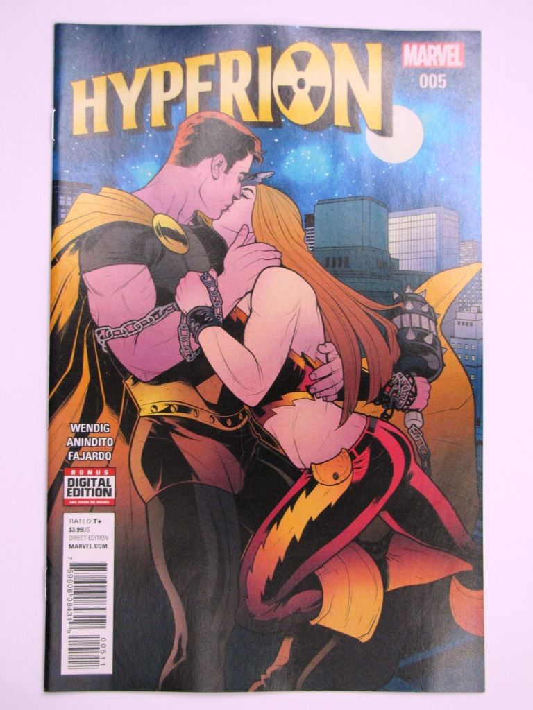 Marvel Comics: HYPERION #5 SEPTEMBER 2016 # 14E100