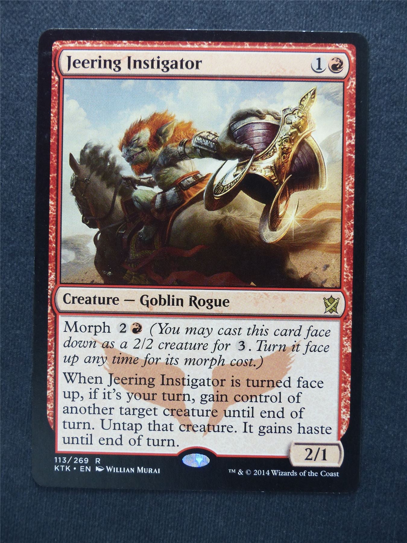 Jeering Instigator - Mtg Magic Cards #FW