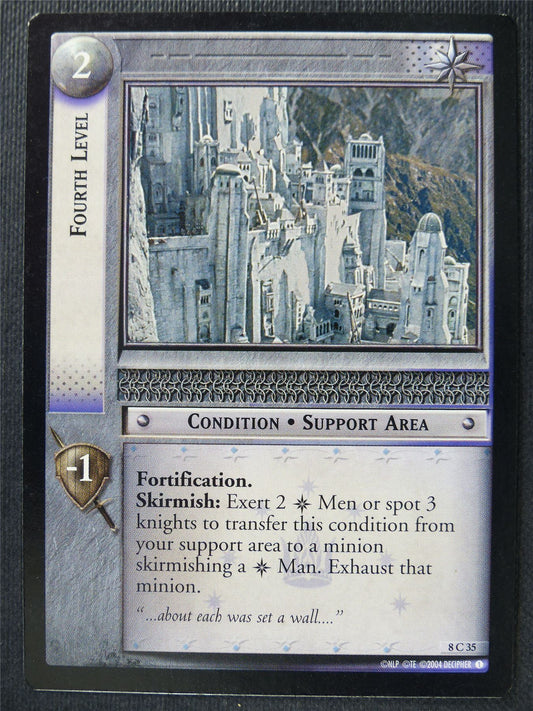 Fourth Level 8 C 35 - LotR Card #3IS