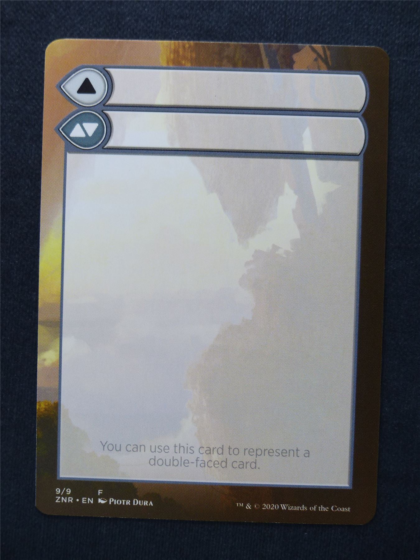 Check Land Card 9/9 - Mtg Magic Cards #8J